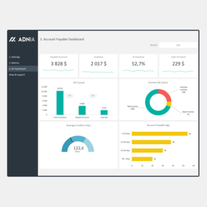 Account Payable Dashboard - Cover