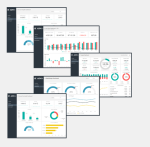 Financial Dashboard Template Package
