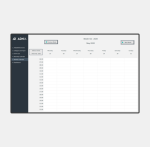 Automated Weekly Schedule Excel Template - Cover