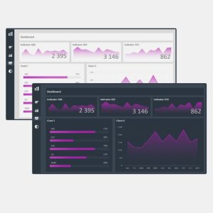 Cover - Excel Dashboard Design Duo Theme 3