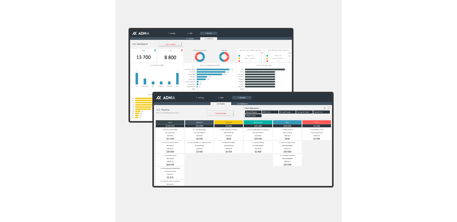 Demo - CRM Excel Template 3.0